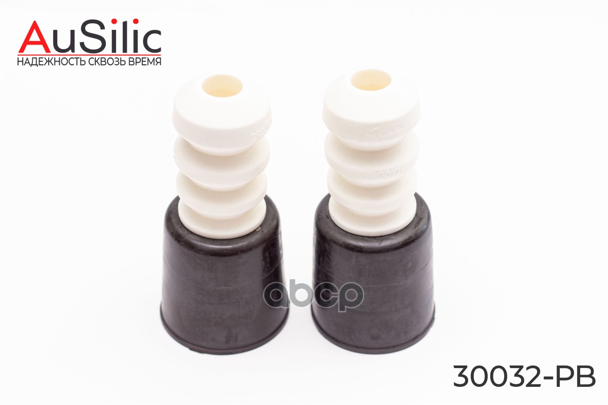 К-кт пенополиуретановых пыльник-отбойников передних амортизаторов (2 отбойника +2 пыльника стакан AuSilic арт. 30032PB