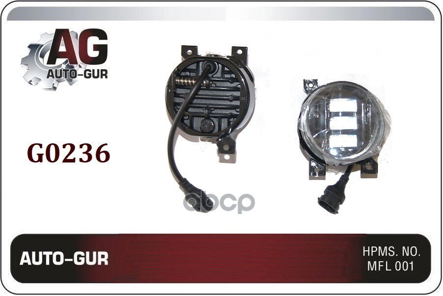 Фары Птф (2Шт) Светодиод Polo Седан 09-15,Jetta 5 05-11 ,Golf Plus 03-09,Caddy 04-10,Tiguan 07-11 Auto-GUR арт. G0236