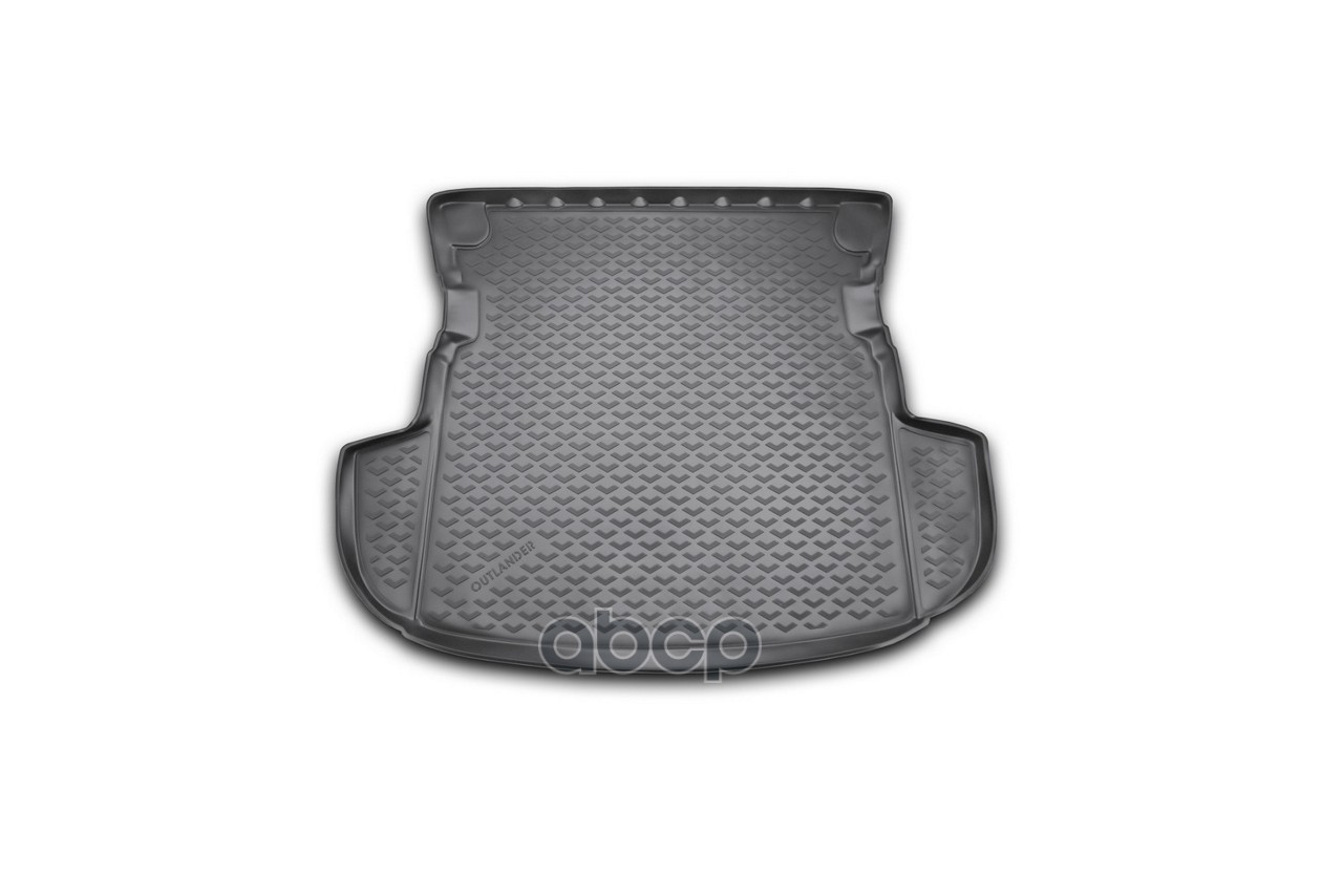 Коврик в багажник без органайзера MITSUBISHI Outlander, 2012-2014, 2014-> кросс. (полиуретан) Autofamily арт. BI001044