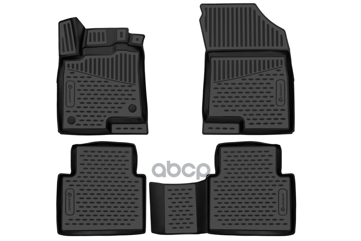 Коврики 3D в салон, подходят для HAVAL Jolion 2021->, 4WD, Внед, 5 дв., 4шт. (полиуретан) Autofamily арт. ELEMENT3DA66905210K
