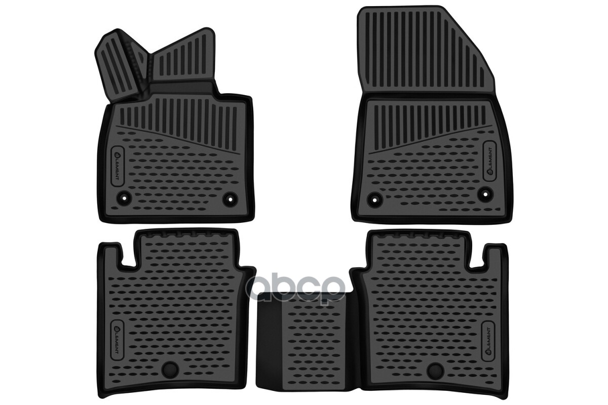Коврики 3D в салон подходят для Zeekr 001 (I) 2021 - 4шт. (полиуретан) Autofamily арт. ELEMENT3DA67431210K