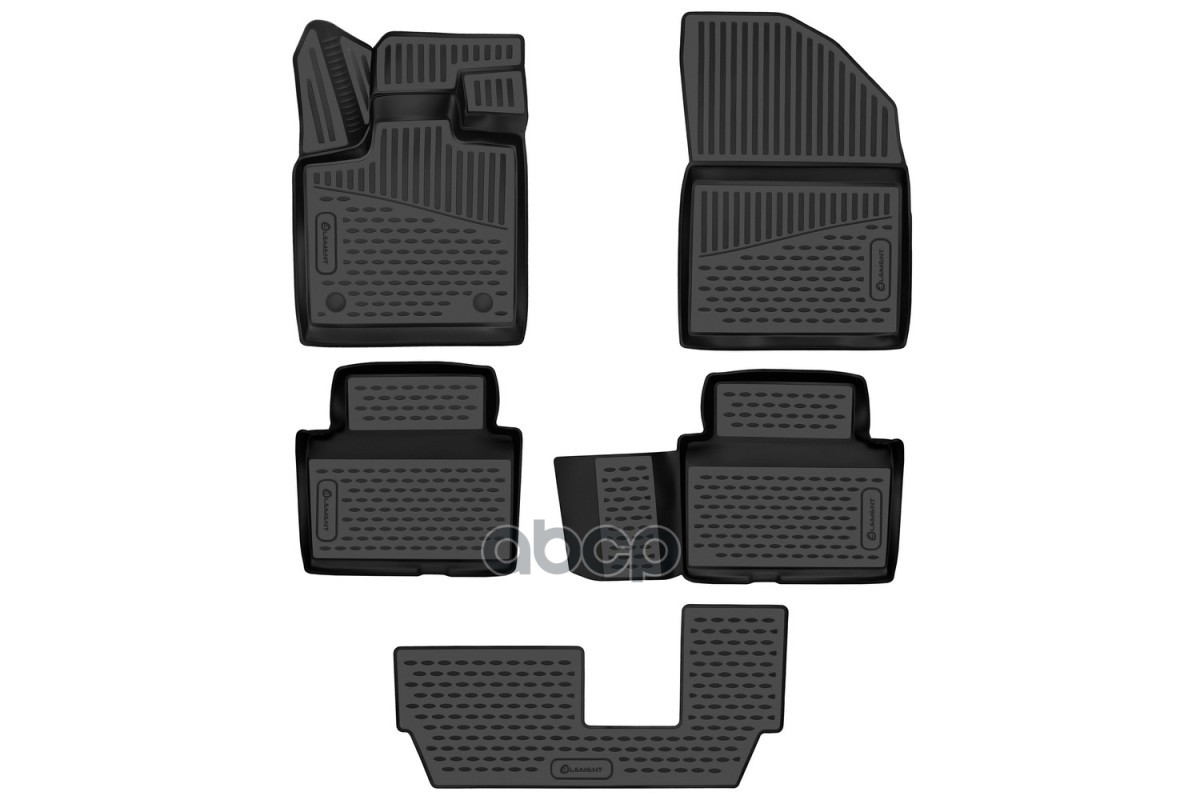 Коврики 3D В Салон Exeed Vx 2021- Кроссовер, 5Шт. (Полиуретан) / Эксид Вх Autofamily арт. ELEMENT3DAN0020210K