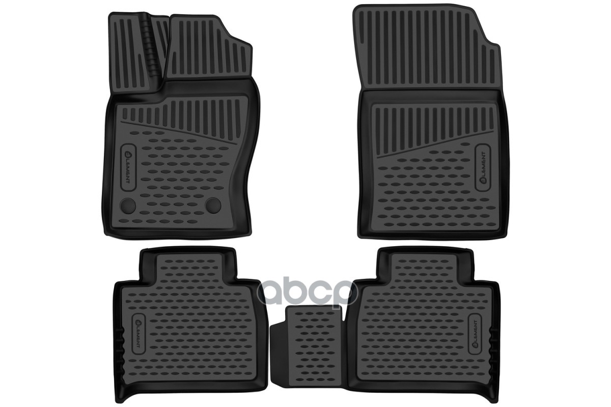 Коврики 3D в салон подходят для TANK 500 2022 - 4шт. (полиуретан) / ТАНК Autofamily арт. ELEMENT3DAN0400210K