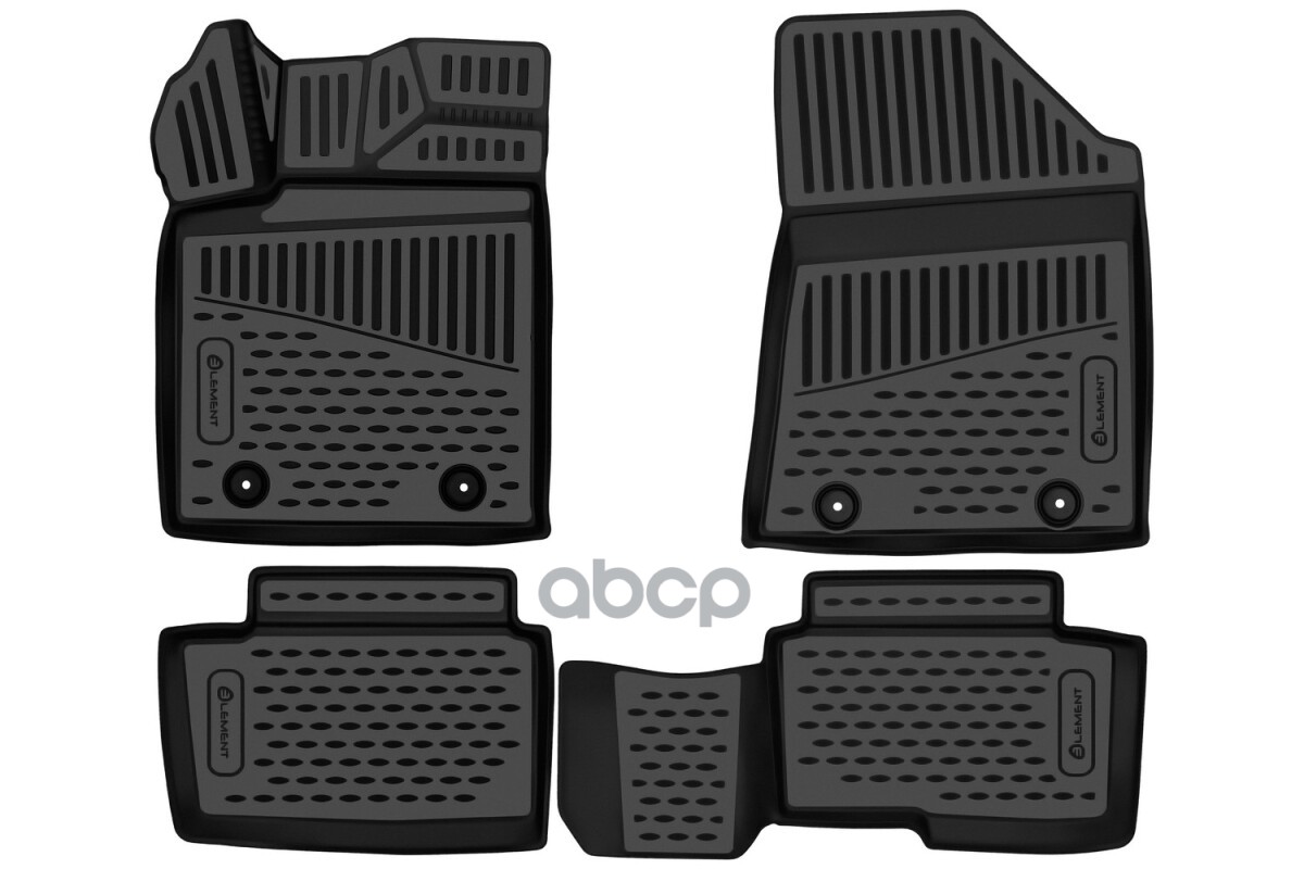 Коврики 3D в салон подходят для LIVAN X3 Pro 2023 - 4шт. (полиуретан) / Ливан Х3 Про Autofamily арт. ELEMENT3DAN0461210K