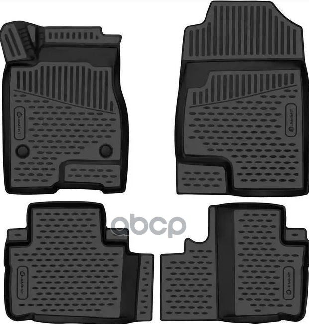 Коврики 3D в салон подходят для HAVAL M6 2023-, 4шт. (полиуретан) / Хавал М6 Autofamily арт. ELEMENT3DAN0465210K