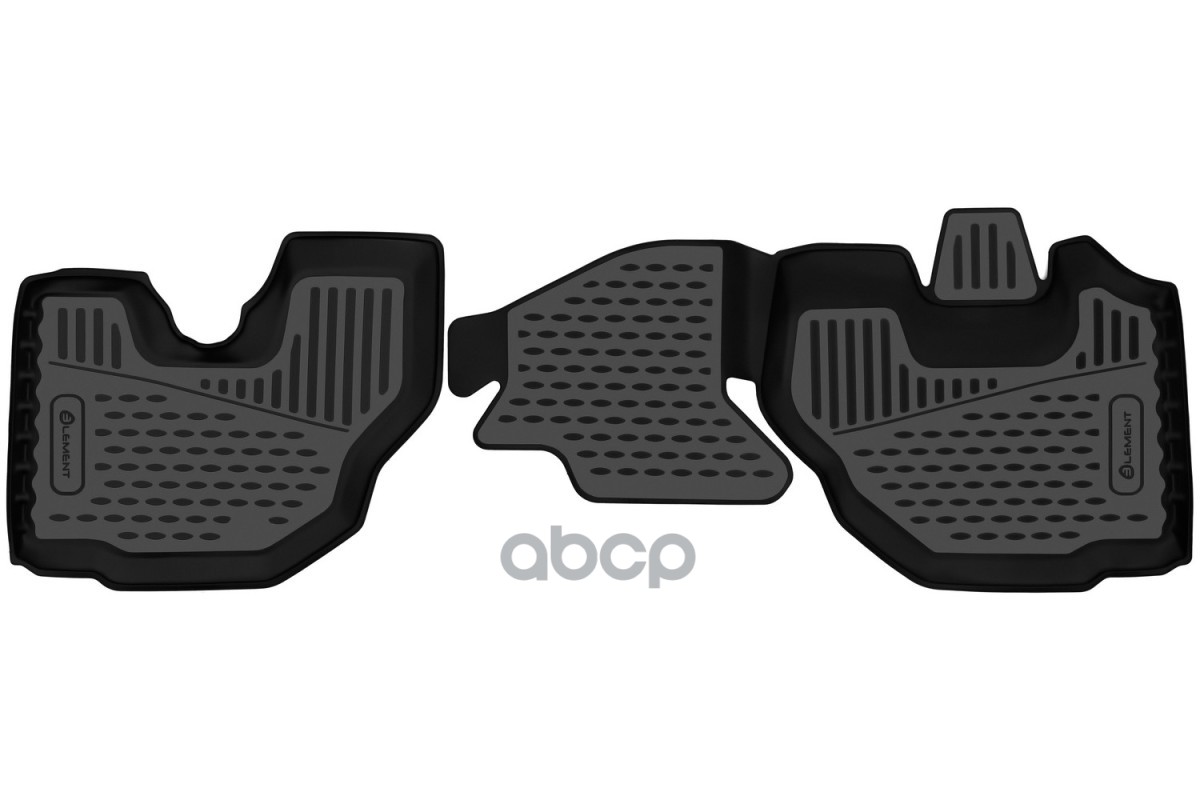 Коврики в салон подходят для JAC N120 2016-, грузовой, 2шт. (полиуретан) / Джак Н120 Autofamily арт. ELEMENTAN0446210F