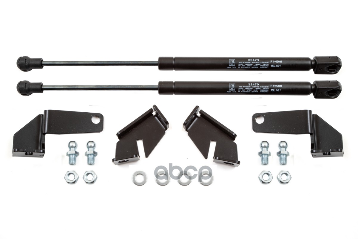 Амортизаторы Капота Для Peugeot 408 2012, 2 Шт. / Пежо Autofamily арт. KU-PG-4080-00