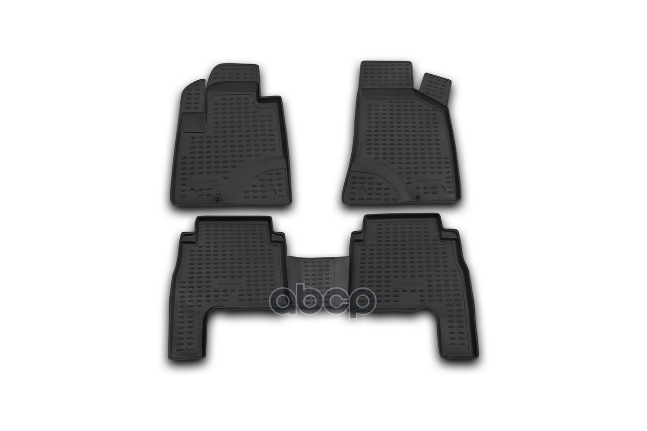 Коврики В Салон Hyundai Santa Fe 2006-2010, 4 Шт. (Полиуретан) Autofamily арт. NLC2018210KH