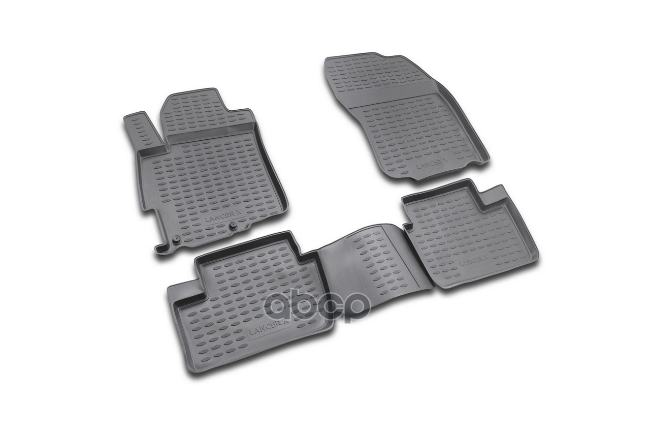 Коврики В Салон Mitsubishi Lancer X 03/2007->, 4 Шт. (Полиуретан) Autofamily арт. NLC3513210