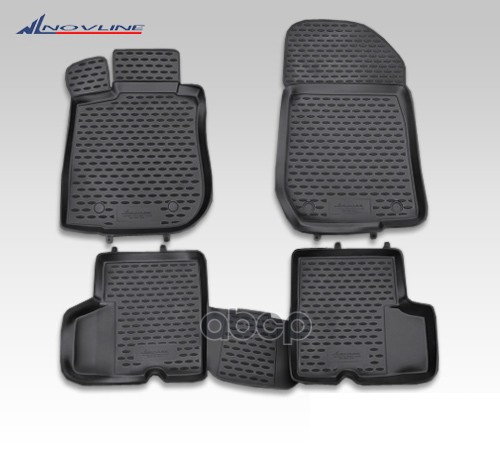 Коврики 3D в салон RENAULT Logan 2004-2009, 2010-2014, 4 шт. (полиуретан) Autofamily арт. NLC3D4105210K