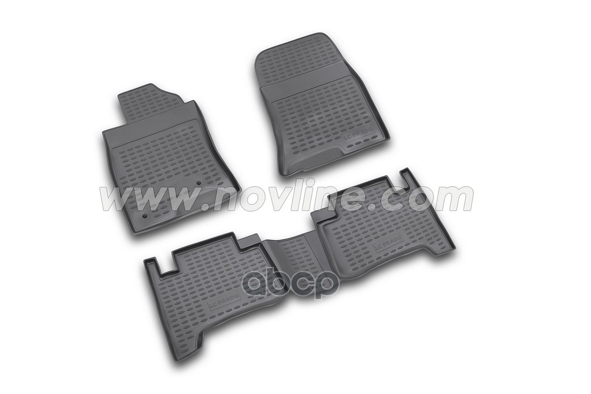 Коврики В Салон Toyota Land Cruiser Prado 01/2003-12/2009, 4 Шт. (Полиуретан, Бежевые) Autofamily арт. NLC4801212K