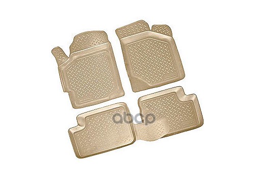 Коврики В Салон Toyota Camry 07/2006-12/2011, 4 Шт. (Полиуретан, Бежевые) Autofamily арт. NLC4802212K