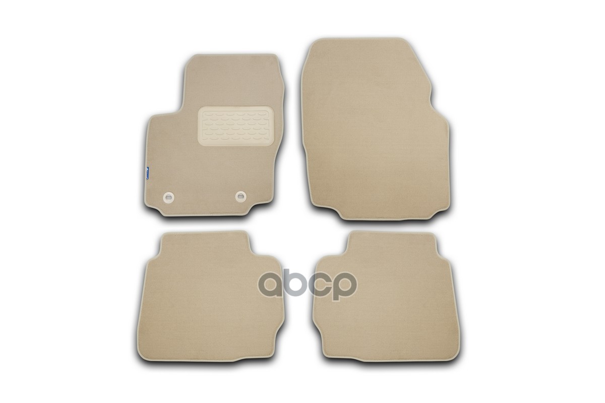 Коврики В Салон Citroen C5 Акпп 2004-2008, Сед., 4 Шт. (Текстиль, Бежевые) / Ситроен С5 Autofamily арт. NLT.10.08.11.112kh