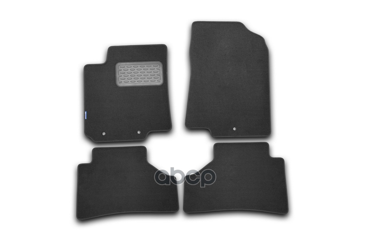 Коврики В Салон Kia Rio 2011-2015, 2015-2017, Сед., Хб., 4 Шт. (Текстиль) / Киа Рио Autofamily арт. NLT.25.39.11.110kh