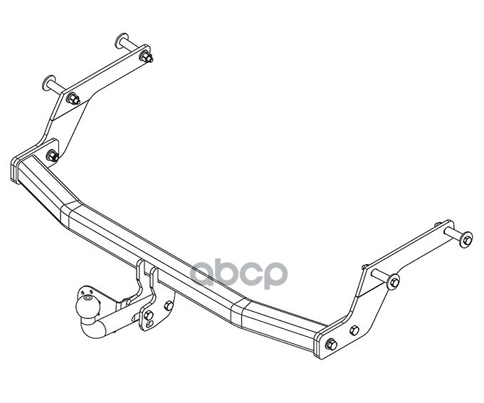 Фаркоп Тип Шара A Logan Ii S 2014- Avtos Rn 10 AvtoS арт. RN 10
