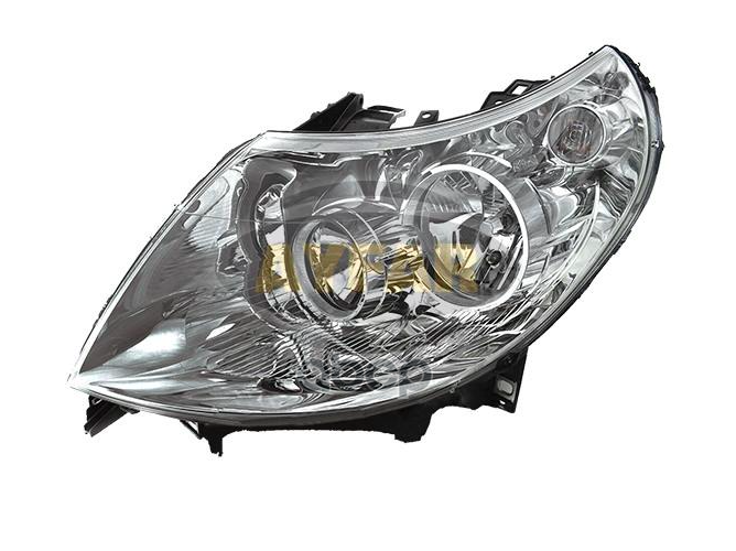 Фара Peugeot Boxer 06-14 / Citroen Jumper 06-14 (Слева/ С электрокорректором/ 7 контактов) Ayfar арт. 505207