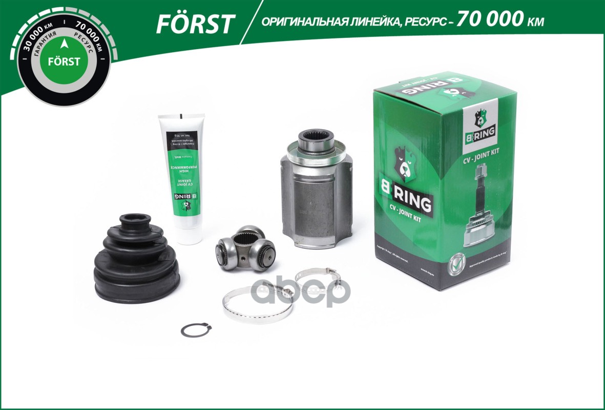 Шрус HYUNDAI Santa Fe (06-) (внутр.) [28/35] (BIC1825) B-RING FORST B-RING арт. bic1825