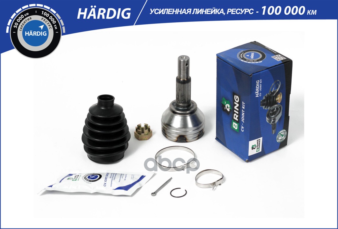 Шрус NISSAN Qashqai (06-) (наруж.) [29/35] (HBOC5906) B-RING HARDIG B-RING арт. hboc5906