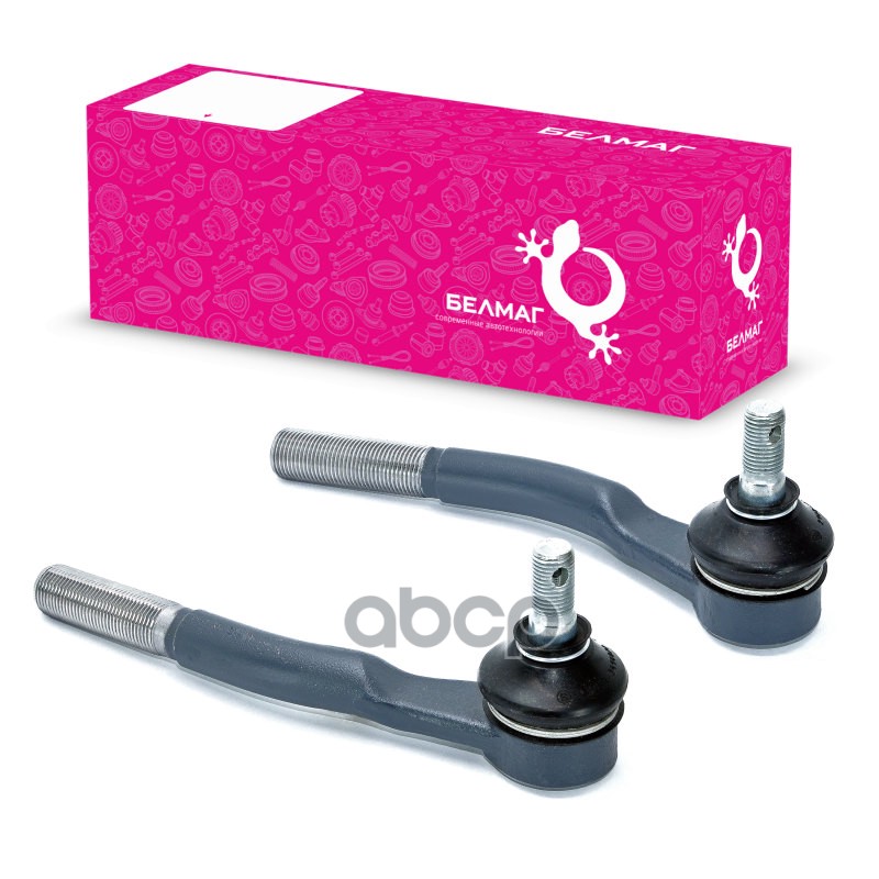Наконечник тяги рулевой трапеции наружный правый/левый 2108 Комфорт в сборе (комплект 2 шт.) BELMAG арт. BM0717