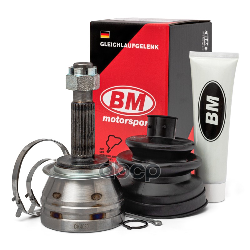 Шрус наружний с пыльником, 8V  CV4030 BM-Motorsport арт. CV4030