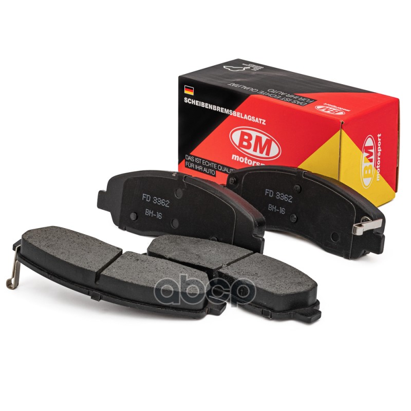 Колодки тормозные дисковые задние FD3362 BM-Motorsport арт. FD3362