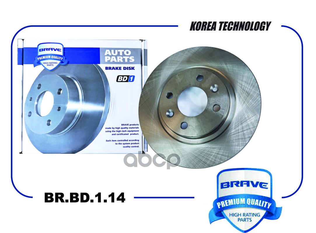 Диск Тормозной Передний BRAVE арт. BRBD114