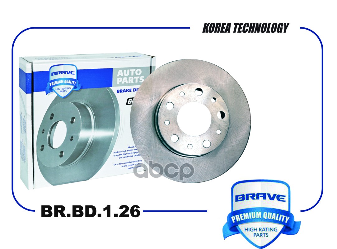 Диск Тормозной Передний BRAVE арт. BRBD126