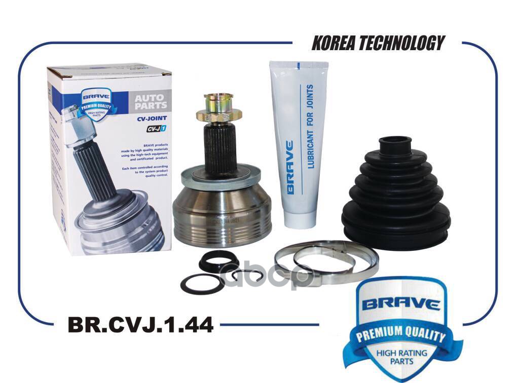 Шрус внешний 6Q0498099B BR.CVJ.1.44 Polo Sedan RUS 09- 1.6i MT BR.CVJ.1.44 BRAVE арт. BR.CVJ.1.44