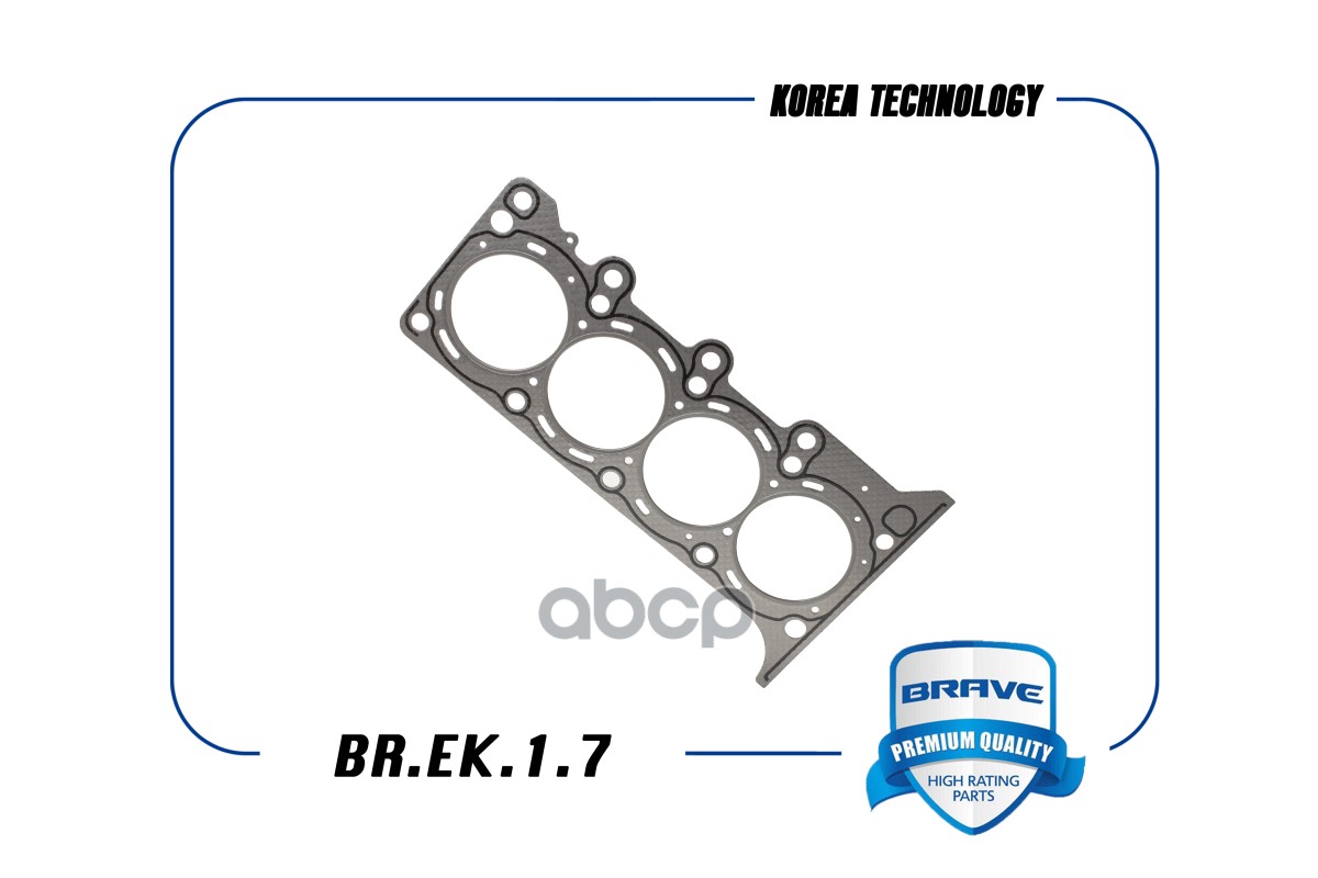 Прокладка ГБЦ 25181250 BR.EK.1.7 Aveo, Spark Асбест BR.EK.1.7 BRAVE арт. BR.EK.1.7