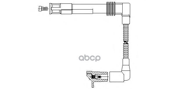 Провода В/В К-Т Audi/Vw BREMI арт. 196/48