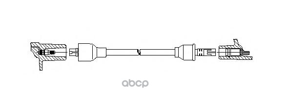 Провод Высоковольтный Opel/Citroen 100Cm BREMI арт. 355/100