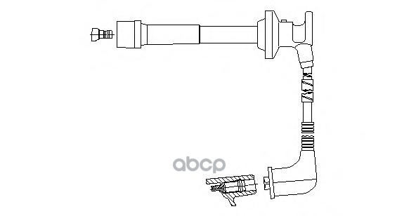 Провода В/В К-Т Ford/Mazda BREMI арт. 660f64