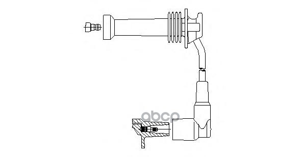 Провод высоковольтный Ford/Mazda2/Volvo s40 95- BREMI арт. 8a17/38