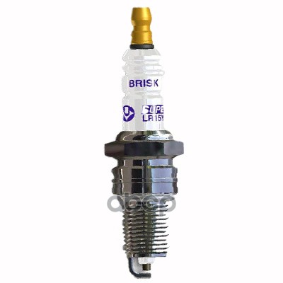 Свеча Зажигания Компл. (4Шт) Для А/М Ваз 2108-15, 21073, 21214 , 2123 (Инж. 8Кл.) (1,1) A-Line 13 С Резистр. Brisk Lr15ycy-1 ...