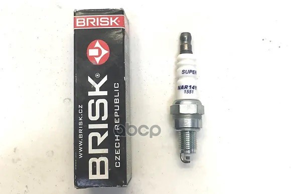 Свеча зажигания SUPER R NAR14YC (1551) BRISK арт. NAR14YC