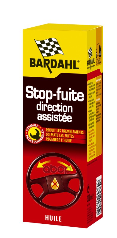 Присадка для ГУР POWER STEERING STOP LEAK (0 3л) Bardahl арт. 1755b