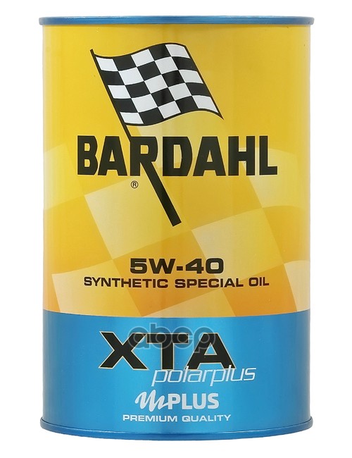 5W40 Sn/Cf A3-B4 Xta Polarplus 1L (Синт. Моторное Масло) Bardahl арт. 304039