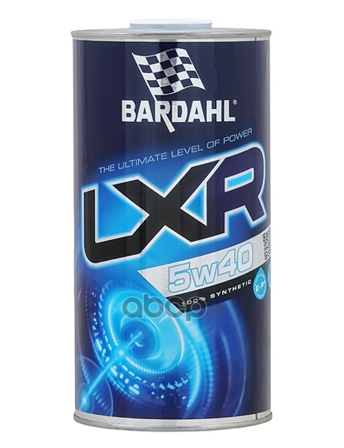 Bardahl Масло моторное BARDAHL PLASMA LXR 5W-40 1л 33121