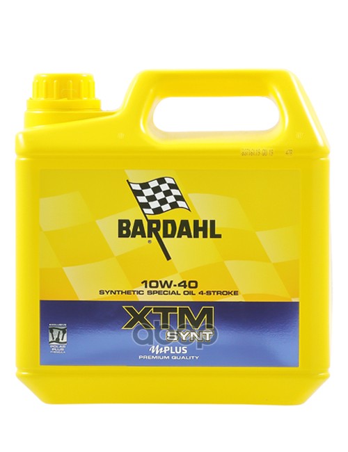 Bardahl Масло Моторное Синтетическое Bardahl Xtm Synthetic Moto 4T 10W-40 4Л 339049