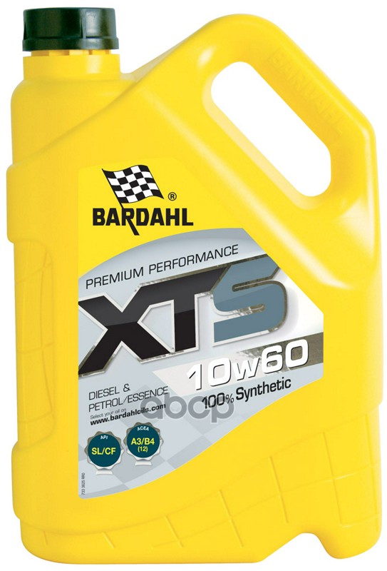 Bardahl Масло моторное синтетическое BARDAHL XTS 10W-60 5л 36253