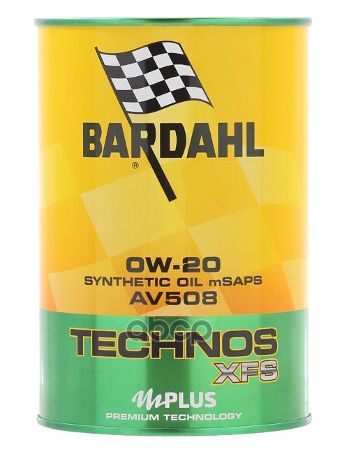 Bardahl 0W20 C5/A1/B1/Vw 508-509 C60 Technos Xfs Av 508 1Л (Специализированное Синт. Моторное Масло)