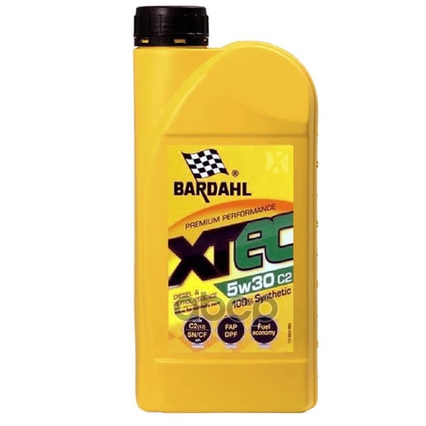 Bardahl Масло моторное синтетическое BARDAHL XTEC C2 5W-30 1л 36531