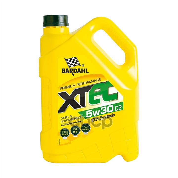 Bardahl Моторное масло XTEC 5W30 ACEA C2 син. (4л)
