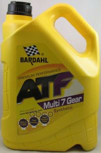 Транс. масло ATF 7 Gear син. (5л) Bardahl арт. 36583
