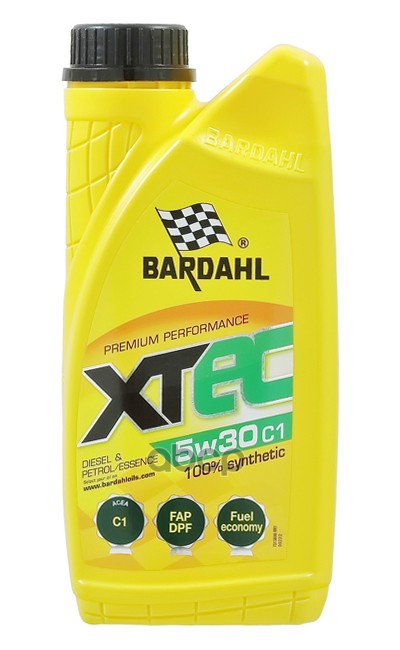 Моторное масло XTEC 5W30 C1 ACEA C1/C2 син. (1л) Bardahl арт. 36861