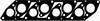 Прокладка Впускного Коллектора Hyundai H100 / Mitsubishi Pajero/Space Gear 2.5D 98- Bga арт. MG9530
