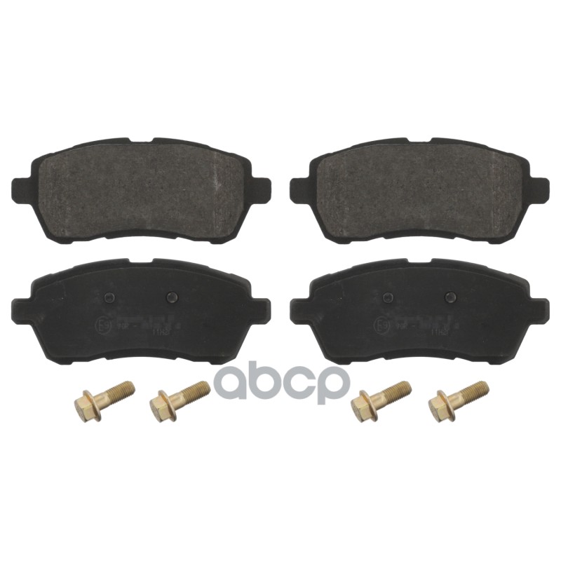 Колодки Тормозные Дисковые Ford: Fiesta Vi 1.4, 1.4 Tdci, 1.6 Tdci, 1.6 Ti 08- Blue Print арт. ADM54294