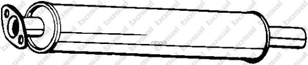 Глушитель Средняя Часть Bosal арт. 154399