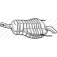 Основной Глушитель Bosal арт. 185469