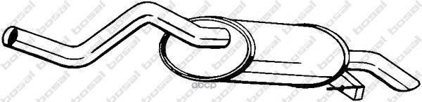 Основной Глушитель Bosal арт. 200069